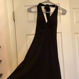 ladies black dress